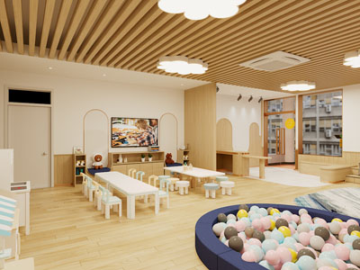 现代幼儿园活动教室