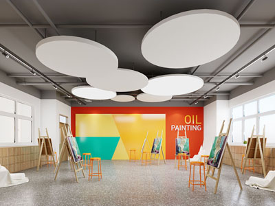 现代美术绘画教室