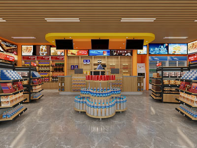 现代百货超市 便利店