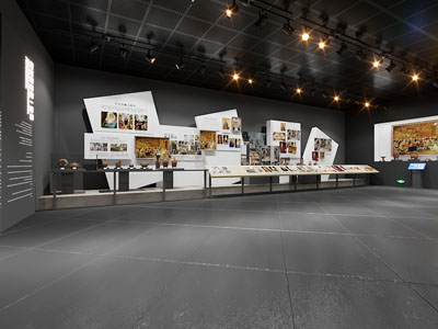 现代展厅展览
