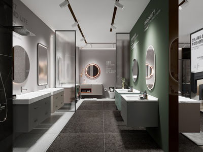 现代轻奢卫浴专卖店