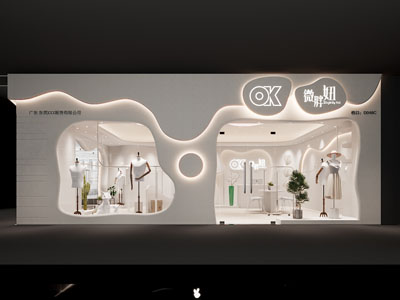 现代女装专卖店门头