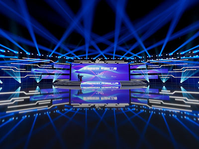 现代科技感舞台