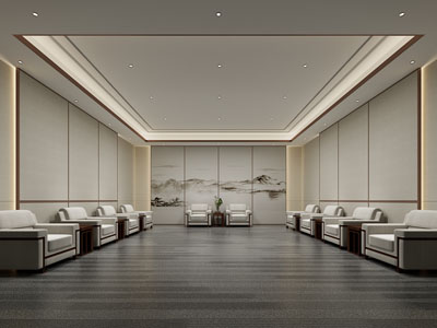 新中式贵宾室 接待厅