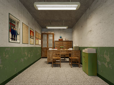 现代复古办公室