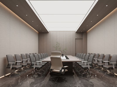 新中式会议室