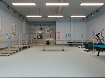 现代康复中心 功能训练室