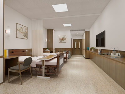 新中式医院病房