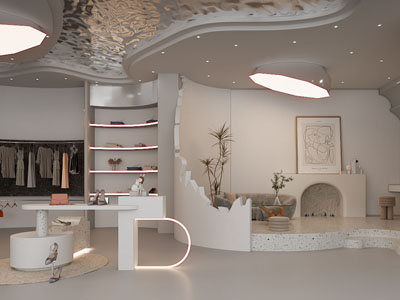 侘寂风服装专卖店