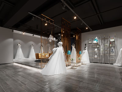 工业风loft婚纱专卖店