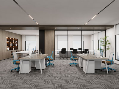 现代公共办公区