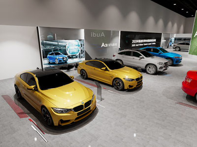 现代汽车展厅展览