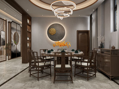 新中式酒店包厢包间