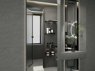 现代卫浴间 洗手间