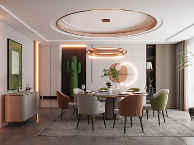现代轻奢餐厅