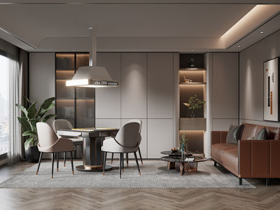 现代麻将娱乐休闲室