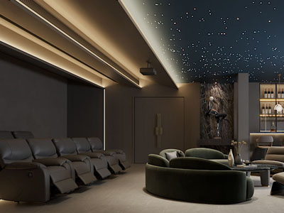 现代影音室 视听室