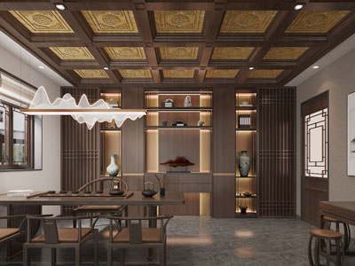 新中式茶室