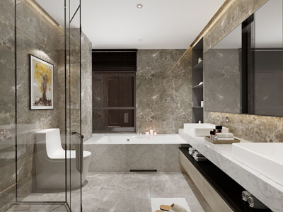 现代洗手间 卫浴间