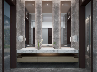 新中式酒店洗手间 卫生间