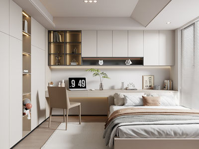现代榻榻米卧室