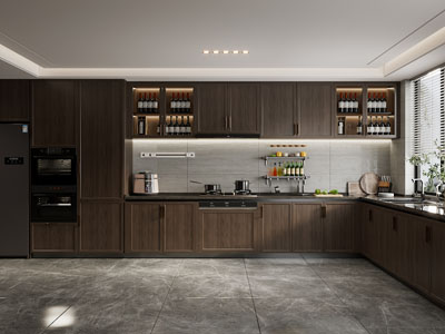 现代中古风厨房