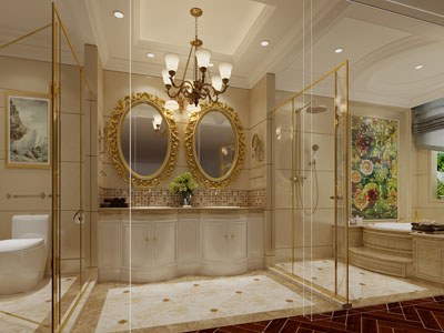 欧式酒店洗手间 卫浴间