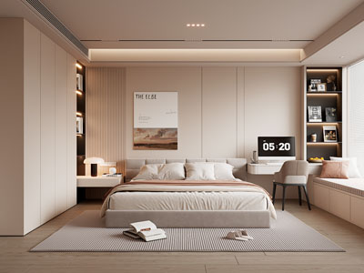 现代卧室 儿童房