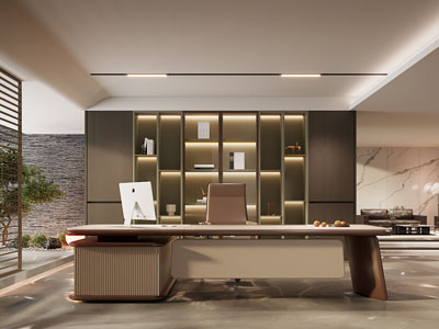 新中式董事长 总经理办公室