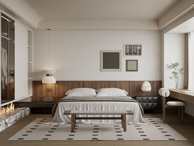 法式中古风卧室