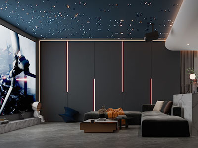 现代影音室 视听室