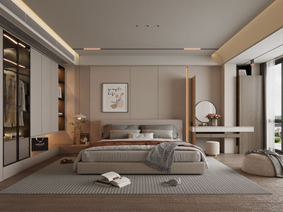 现代卧室