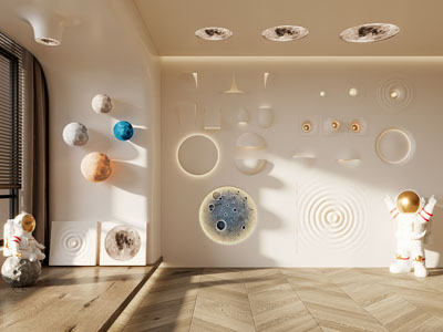 现代壁灯 月球灯 装饰灯