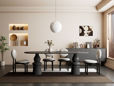 侘寂风中古餐厅