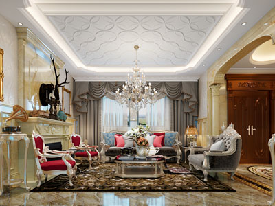 欧式客厅