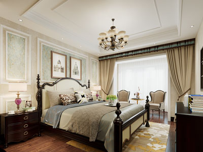 美式卧室