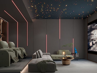 现代影音室 视听室