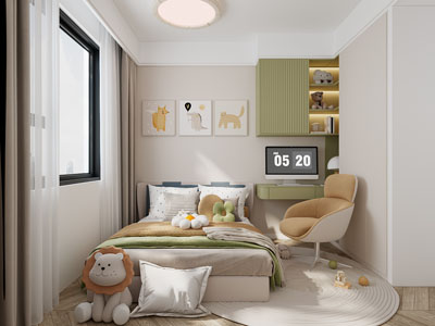 现代卧室 儿童房