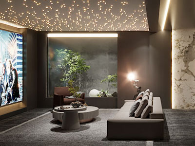 现代影音室 视听室