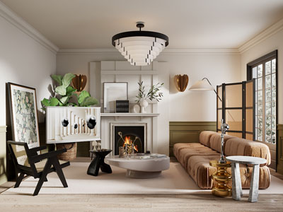 法式中古风客厅