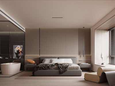 现代卫浴间 洗手间