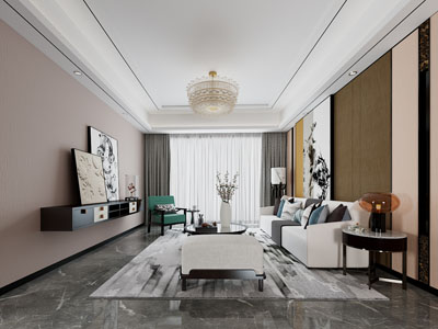 新中式客厅