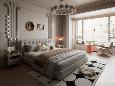 法式卧室
