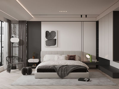 现代卧室