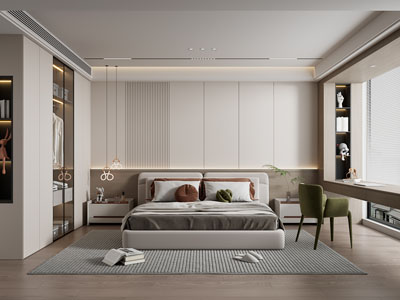 现代卧室
