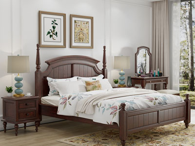 美式中古风卧室