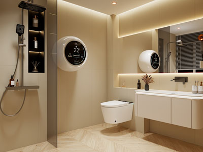 现代卫浴间 洗手间