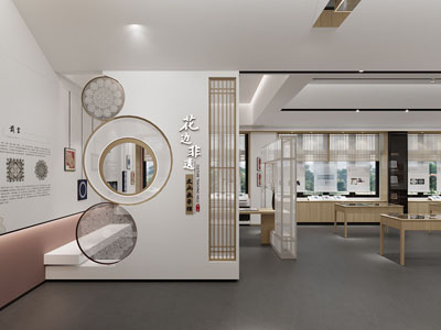 新中式玄关门厅 隔断