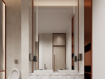 现代酒店卫浴间 洗手间