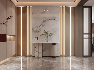 新中式玄关门厅